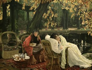 回復期、1876年頃 作： James Jacques Joseph Tissot